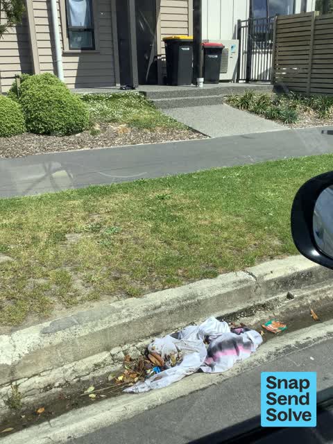 Dumped Rubbish, a report photo