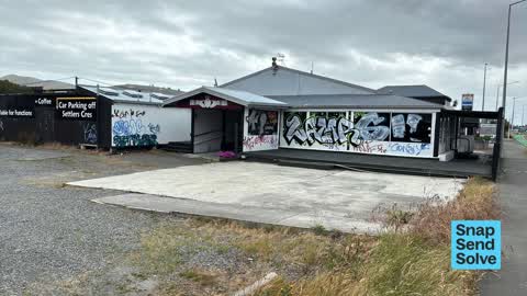 Graffiti somewhere else — a report photo