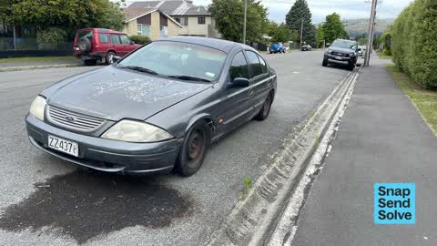 Abandoned Vehicle, a report photo