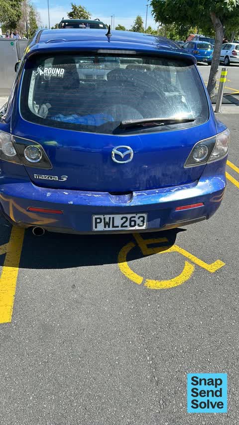 Hazard — vehicle — a report photo