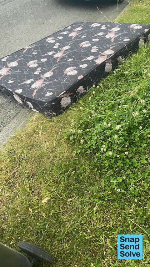 Dumped Rubbish, a report photo