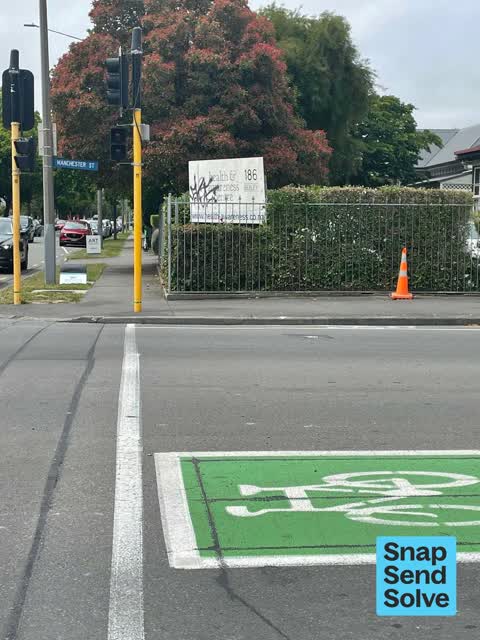Graffiti somewhere else — a report photo