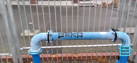 Graffiti somewhere else, a report photo