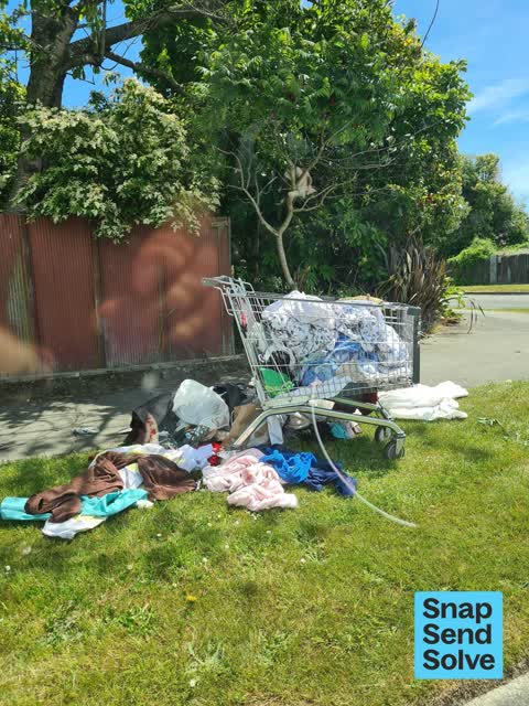 Dumped Rubbish, a report photo