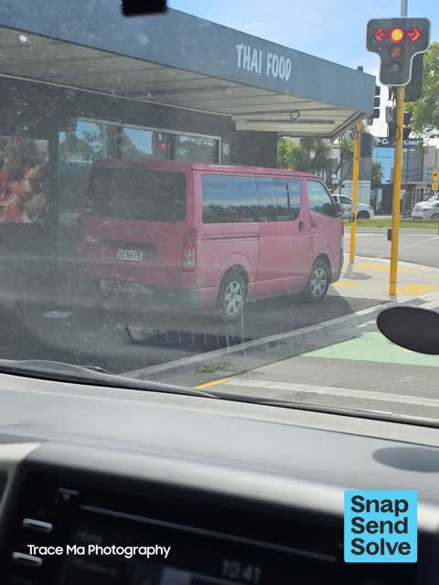 Hazard — vehicle — a report photo