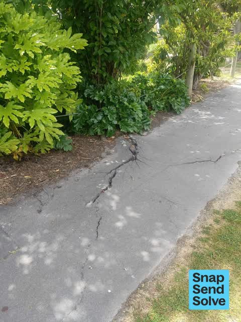 Pavement - Damaged — a report photo