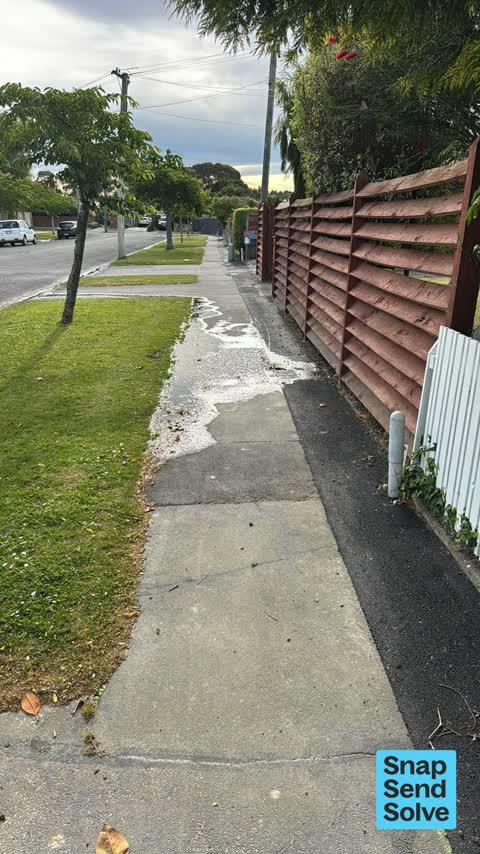 Water Leak, a report photo