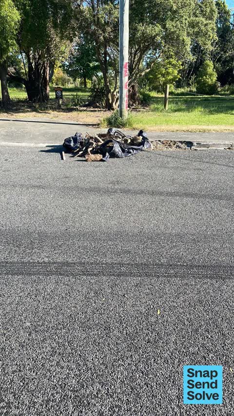 Dumped Rubbish — a report photo