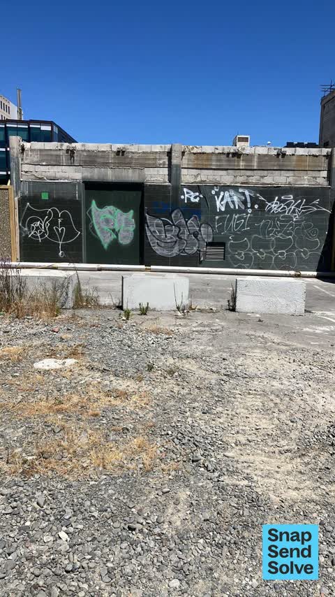 Graffiti somewhere else — a report photo