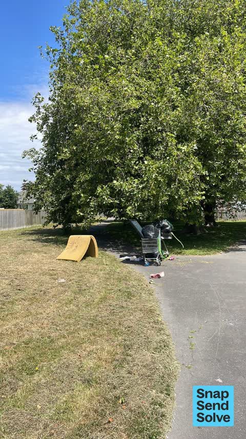 Dumped Rubbish, a report photo