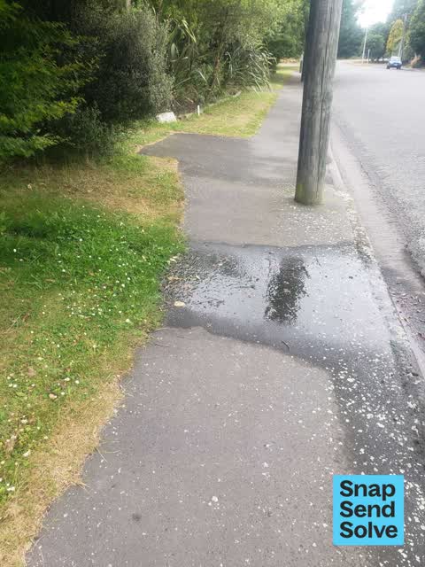 Water Leak, a report photo