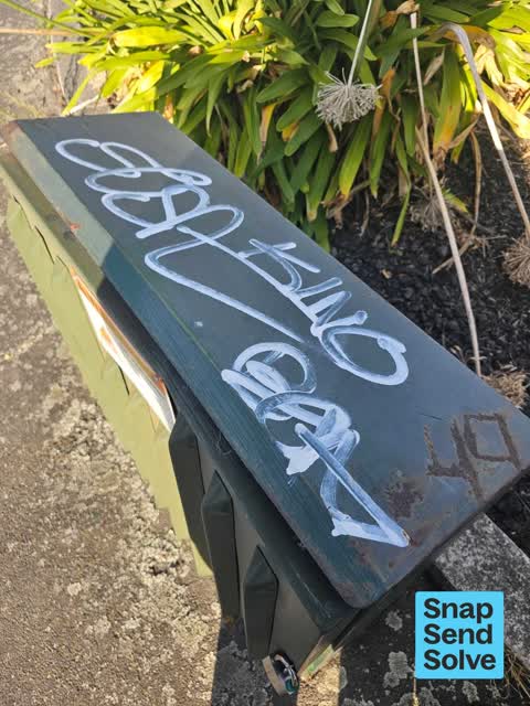 Vandalism - General, a report photo