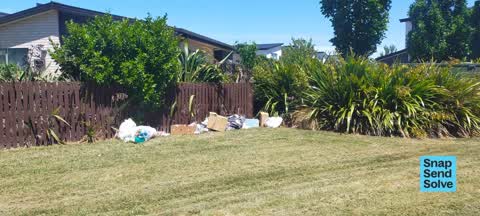 Dumped Rubbish, a report photo