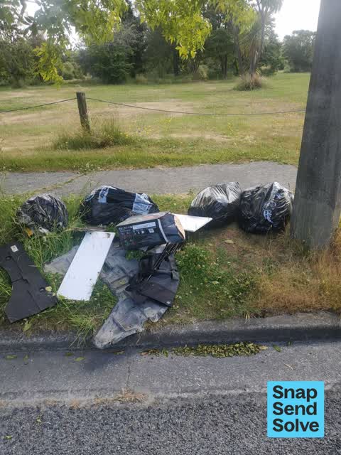 Dumped Rubbish — a report photo