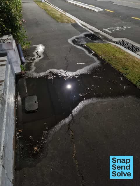 Water Leak, a report photo