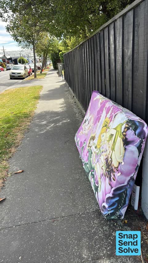 Dumped Rubbish, a report photo