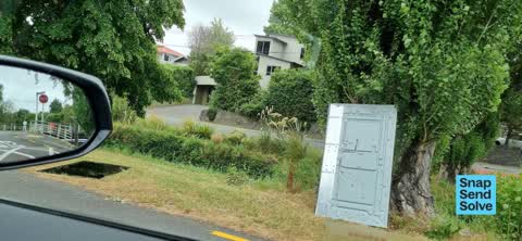 Dumped Rubbish, a report photo