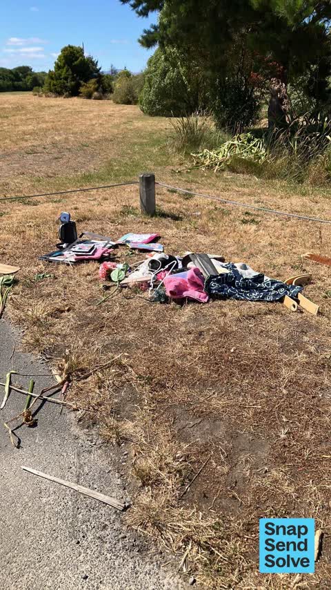 Dumped Rubbish — a report photo