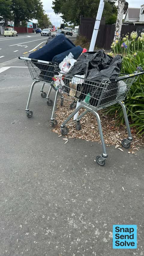 Dumped Rubbish, a report photo