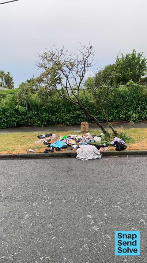 Dumped Rubbish — a report photo