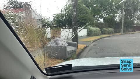 Dumped Rubbish, a report photo