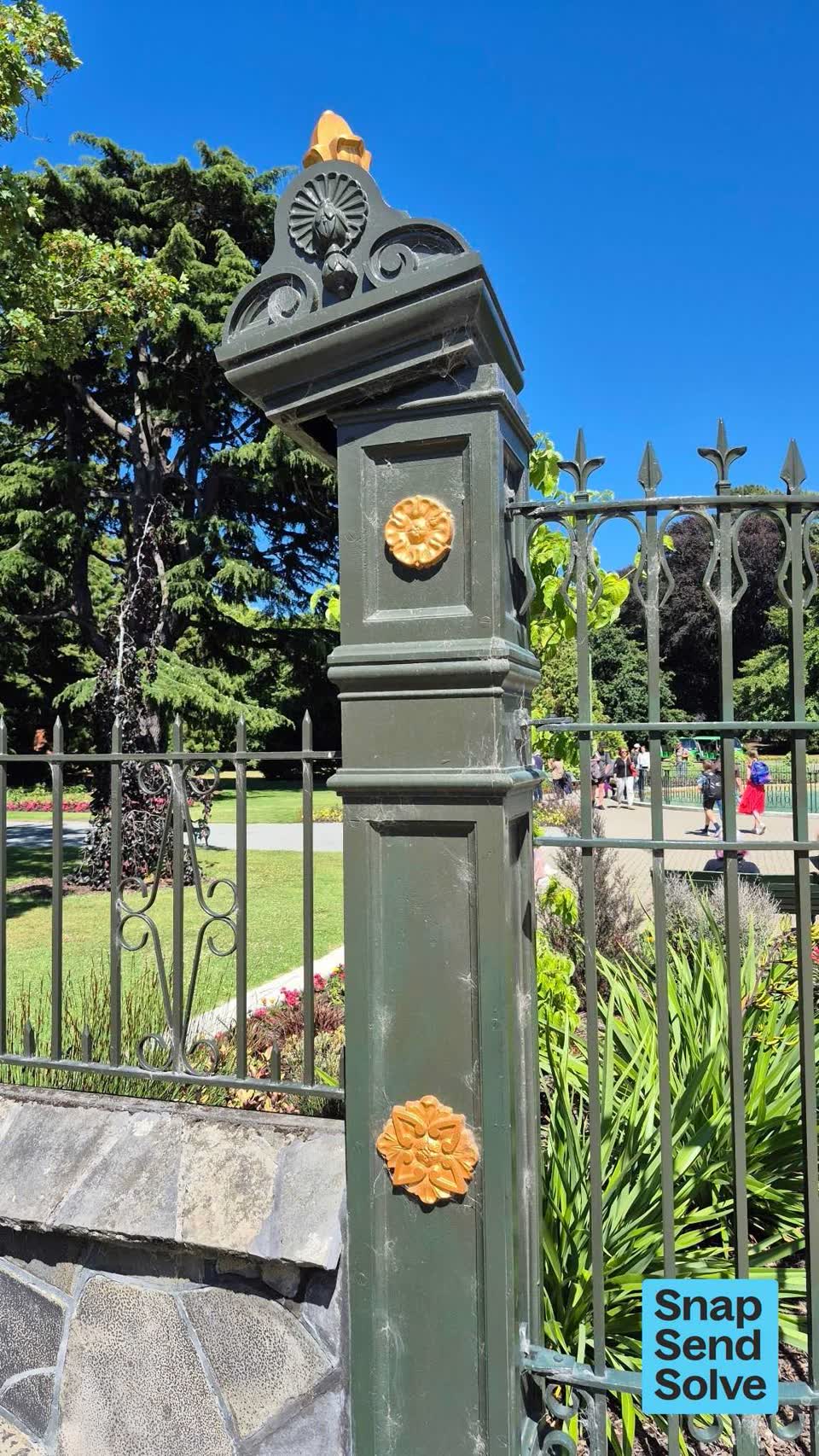 The photograph attached to this park - general request report