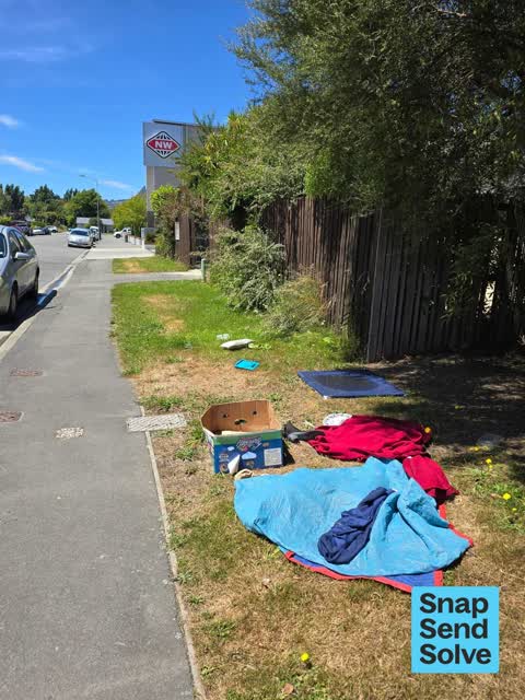 Dumped Rubbish, a report photo