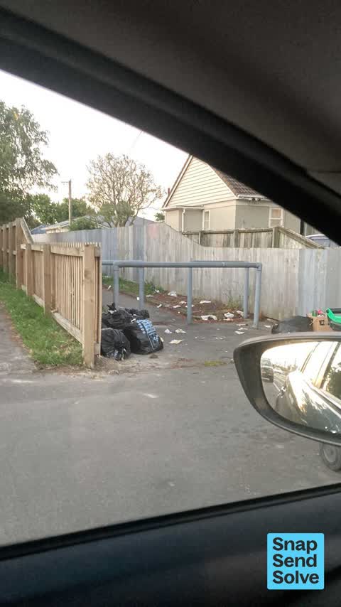 Dumped Rubbish — a report photo