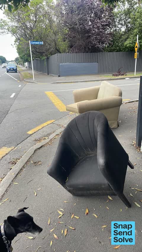 Dumped Rubbish, a report photo