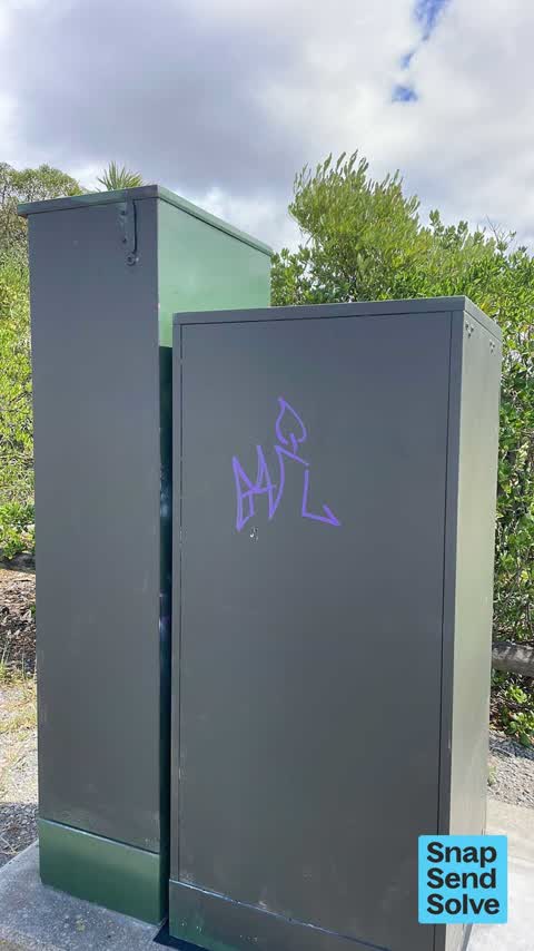 Graffiti somewhere else — a report photo