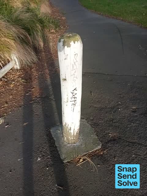 Graffiti somewhere else, a report photo
