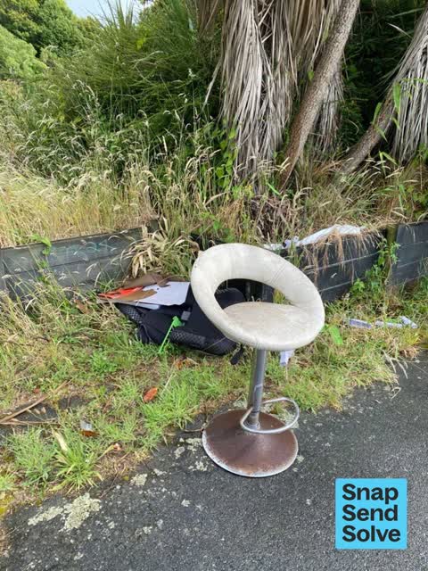 Dumped Rubbish, a report photo