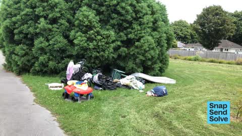 Dumped Rubbish, a report photo