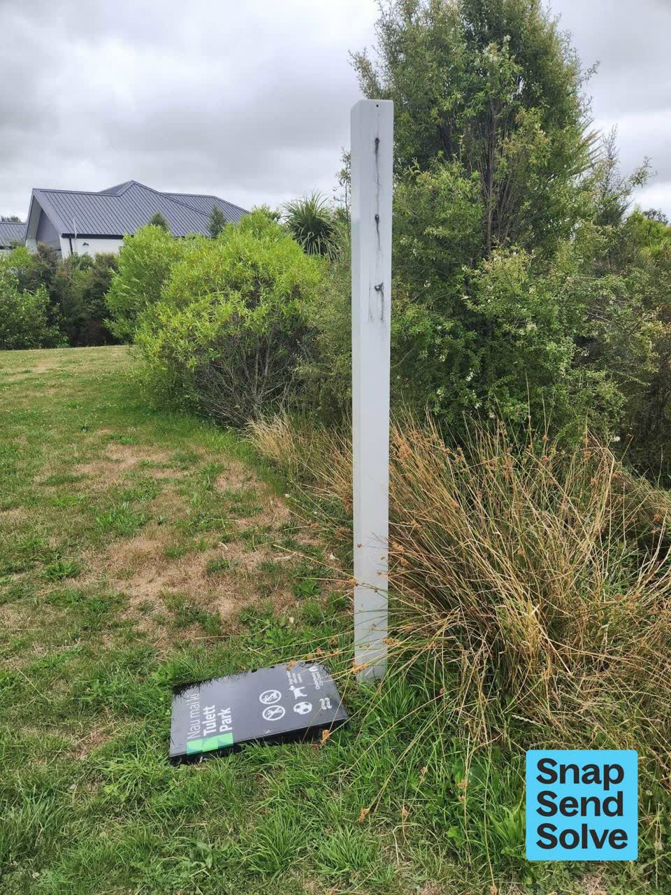 The photograph attached to this park - general request report