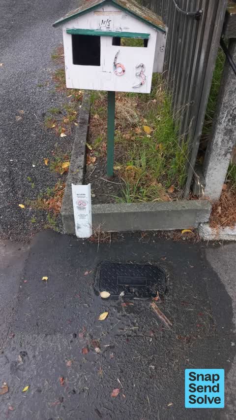 Water Leak, a report photo