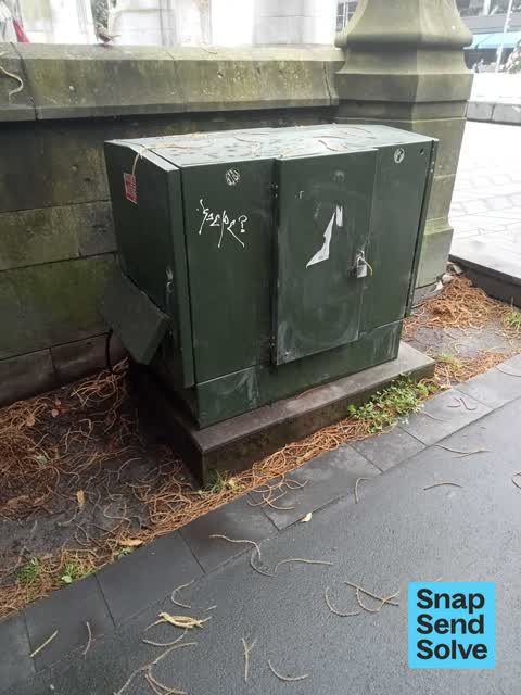Graffiti somewhere else — a report photo