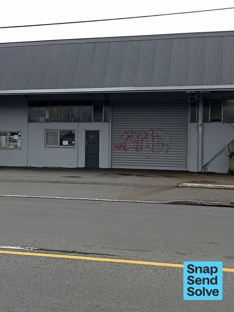 Graffiti somewhere else, a report photo