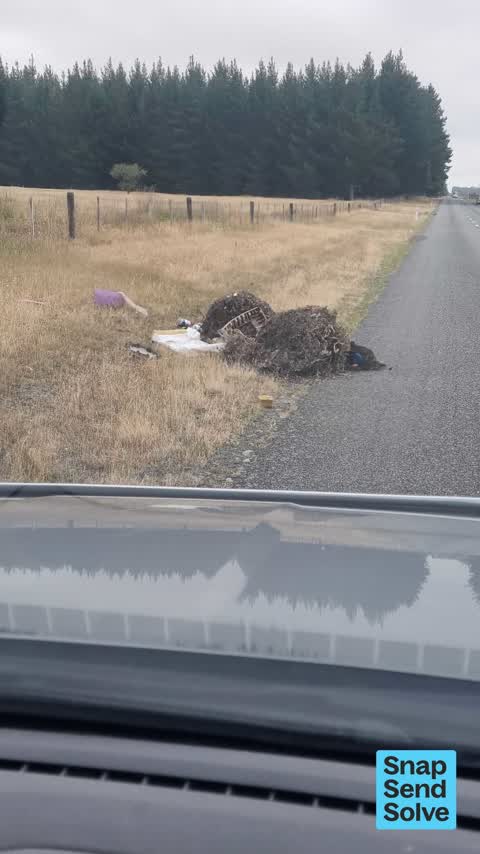 Dumped Rubbish, a report photo