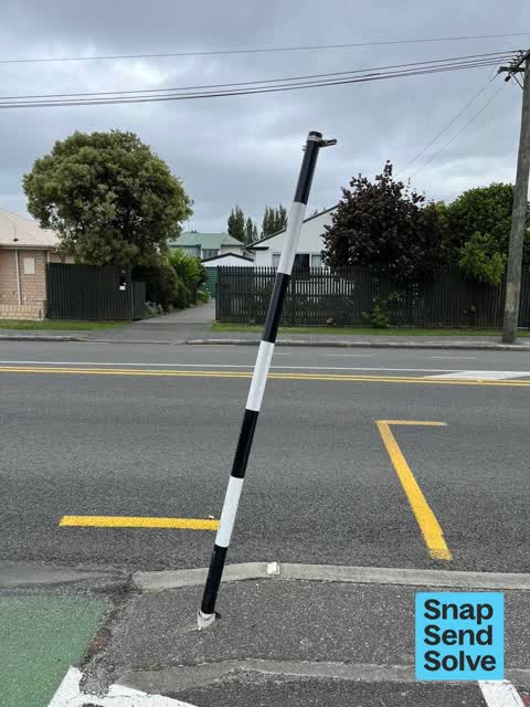 Poles and Signage - General, a report photo