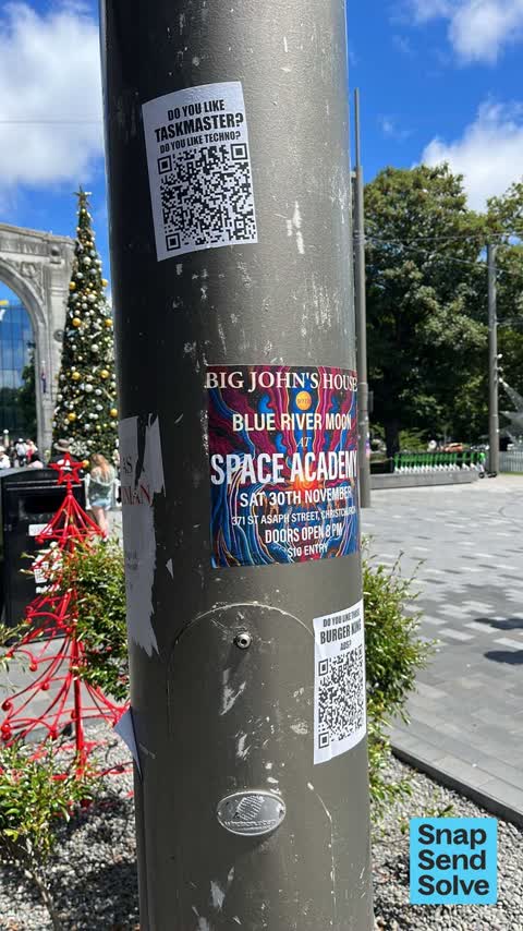 Graffiti somewhere else — a report photo