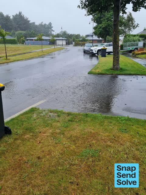 Flooding, a report photo