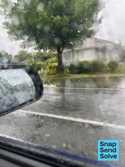 Flooding, a report photo