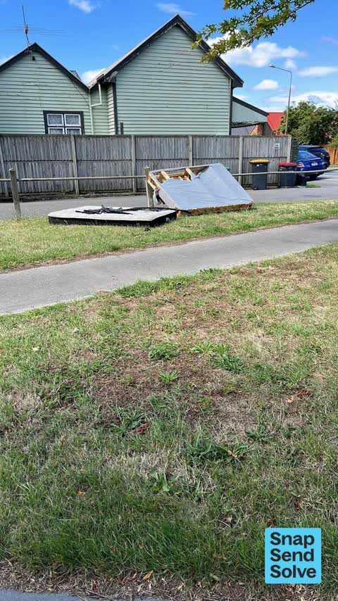 Dumped Rubbish — a report photo