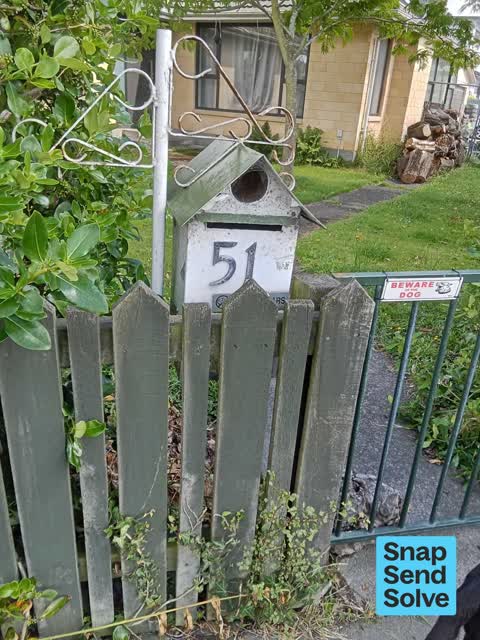 Graffiti on a cabinet, pole or railway asset, a report photo