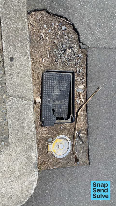 Pavement - Damaged, a report photo