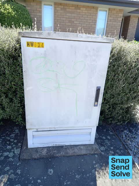 Graffiti somewhere else, a report photo