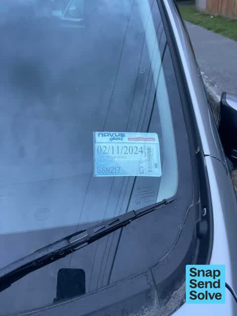Hazard, vehicle, a report photo