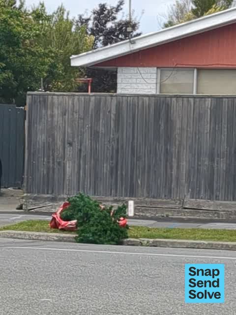 Dumped Rubbish — a report photo