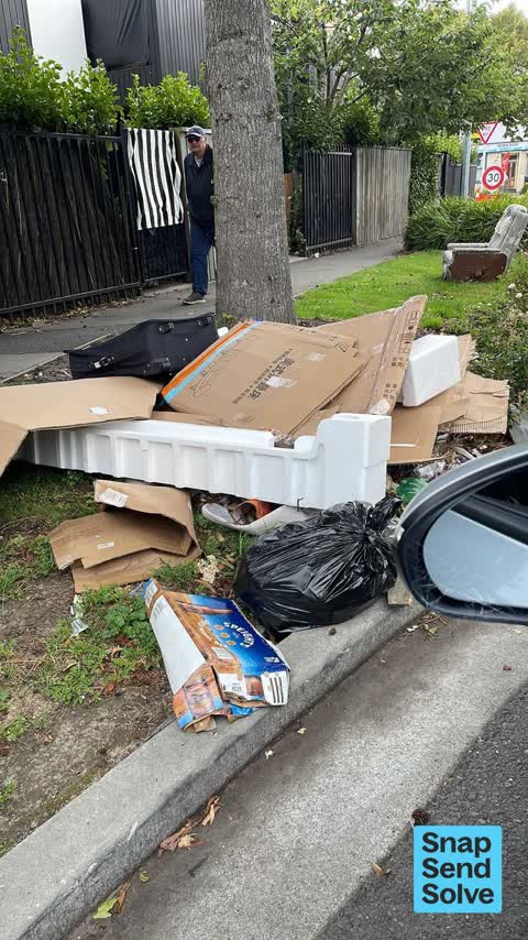 Dumped Rubbish — a report photo