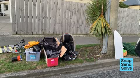 Dumped Rubbish, a report photo